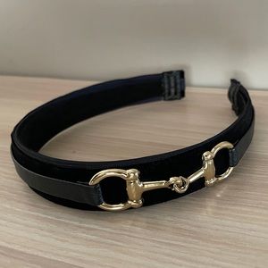 Black and Gold Headband